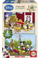 imagen Puzzle 2x50 Mickey Mouse Club House