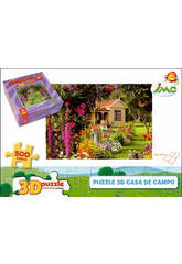 imagen PUZZLE 500pzas 3D 50X40 cm. CASA DE CAMPO
