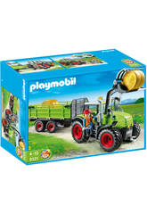 imagen Playmobil tractor con remolque