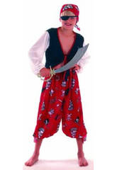 imagen Disfraz Pirata Boy Niño Talla L