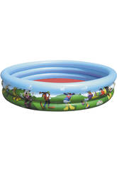 imagen Piscina hinchable 122X25cm 3 aros MMCH