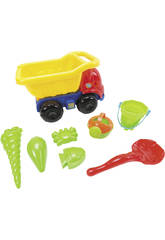 imagen CAMION-EXCAVADORA CON ACCESORIOS PLAYA