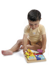 imagen PUZZLE BOLQUES MADERA 4 ESTACIONES