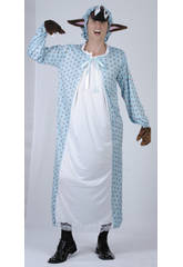 imagen Disfraz Lobo Camison Hombre Talla XL