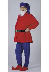 imagen Disfraz Enanito de Cuento Hombre Talla XL