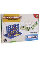 imagen 2 juegos, 4 en linea + Rummybrix