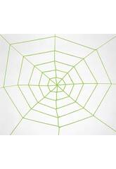 imagen TELA ARAÑA ELASTICA VERDE
