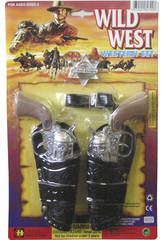 imagen BLISTER 2 PISTOLAS OESTE