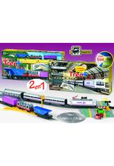 imagen Tren de viajeros y mercancias Renfe