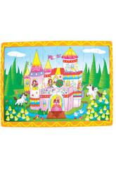 imagen PUZZLE MADERA PALACIO PRINCESAS