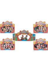 imagen TEATRILLO PLASTICO CON 6 MARIONETAS