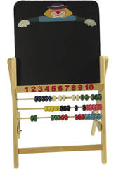 imagen Pizarra madera payaso