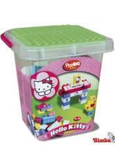 imagen HELLO KITTY CUBO BLOQUES CONSTRUCCION 104 PZAS.