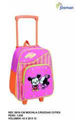 imagen MOCHILA TROLLEY MICKEY AND MINNIE