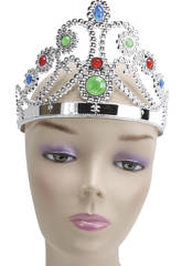 imagen CORONA PRINCESA ORO Y PLATA
