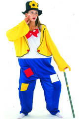 imagen DISFRAZ ADULTO XL PAYASO MENDIGO