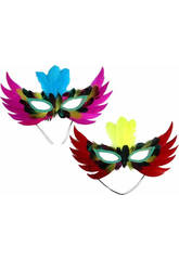imagen ANTIFAZ PLUMAS