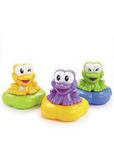 imagen CONJUNTO 3 RANITAS FLOTANTES PARA BA�O