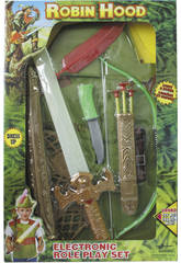 imagen ESPADA ELECTRONICA CON ACCESORIOS ROBIN HOOD