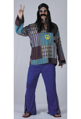 imagen Disfraz Hippie Hombre Talla XL