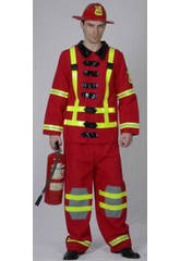 imagen Disfraz Bombero HombreTalla XL