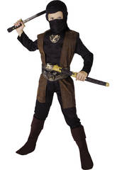 imagen Disfraz Ninja Calavera Niños Talla M