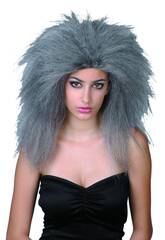 imagen Peluca Adulto Bruja Gris