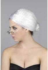 imagen PELUCA ADULTO ABUELA BLANCA