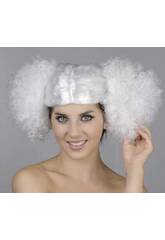 imagen PELUCA ADULTO AFRO COLETA BLANCA