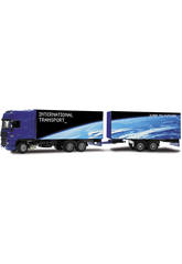 imagen Camion DAF XF con doble trailer Michelin