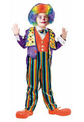 imagen Disfraz Payaso Deluxe Niño Talla XXL