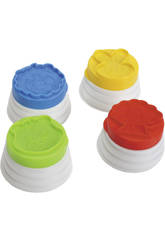 imagen Botes de colores de pasta para moldear