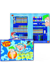 imagen Maletin artista Phineas & Ferb