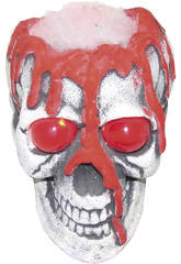 imagen Calavera ensangrentada con luz
