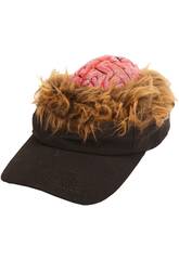 imagen Gorra con cerebro y luz