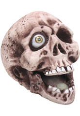 imagen Calavera roja con luz y voz