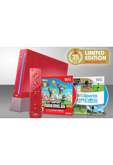 imagen WII PACK ROJA ANIVERSARIO MARIO
