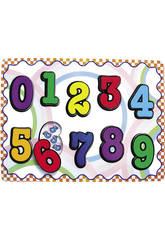 imagen Puzzle madera números