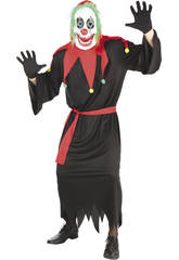 imagen Disfraz Payaso Psicopata Hombre Talla XL