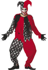 imagen Disfraz Bufon Malvado Hombre Talla XL