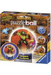 imagen PUZZLEBALL 96 PZAS. + LAMPARA GORMITI