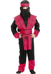 imagen Disfraz Ninja Araña Niño Talla XL