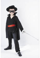 imagen Disfraz Bandido Enmascarado Niño Talla M