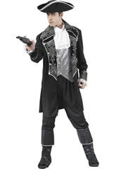 imagen Disfraz Capitan Pirata Hombre Talla XL