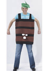 imagen Disfraz Barril Hombre Talla XL