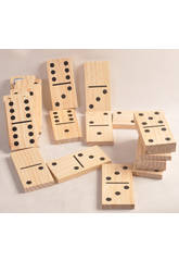 imagen Domino madera con fichas grandes
