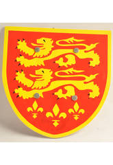 imagen Escudo de madera Leones