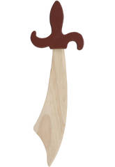 imagen Espada curvada de madera