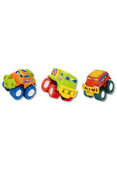 imagen VEHICULOS MINI MONSTER WHEEL 3 Surtidos Exp 12 pz