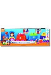 imagen LOCOMOTORA MUSICAL CON REMOLQUES